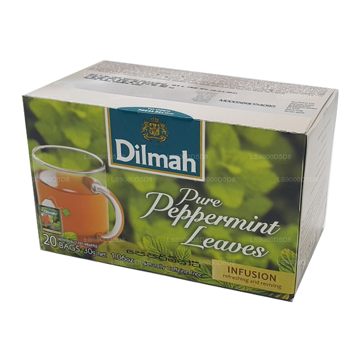 Dilmah rena pepparmyntsblad (30g) 20 tepåsar