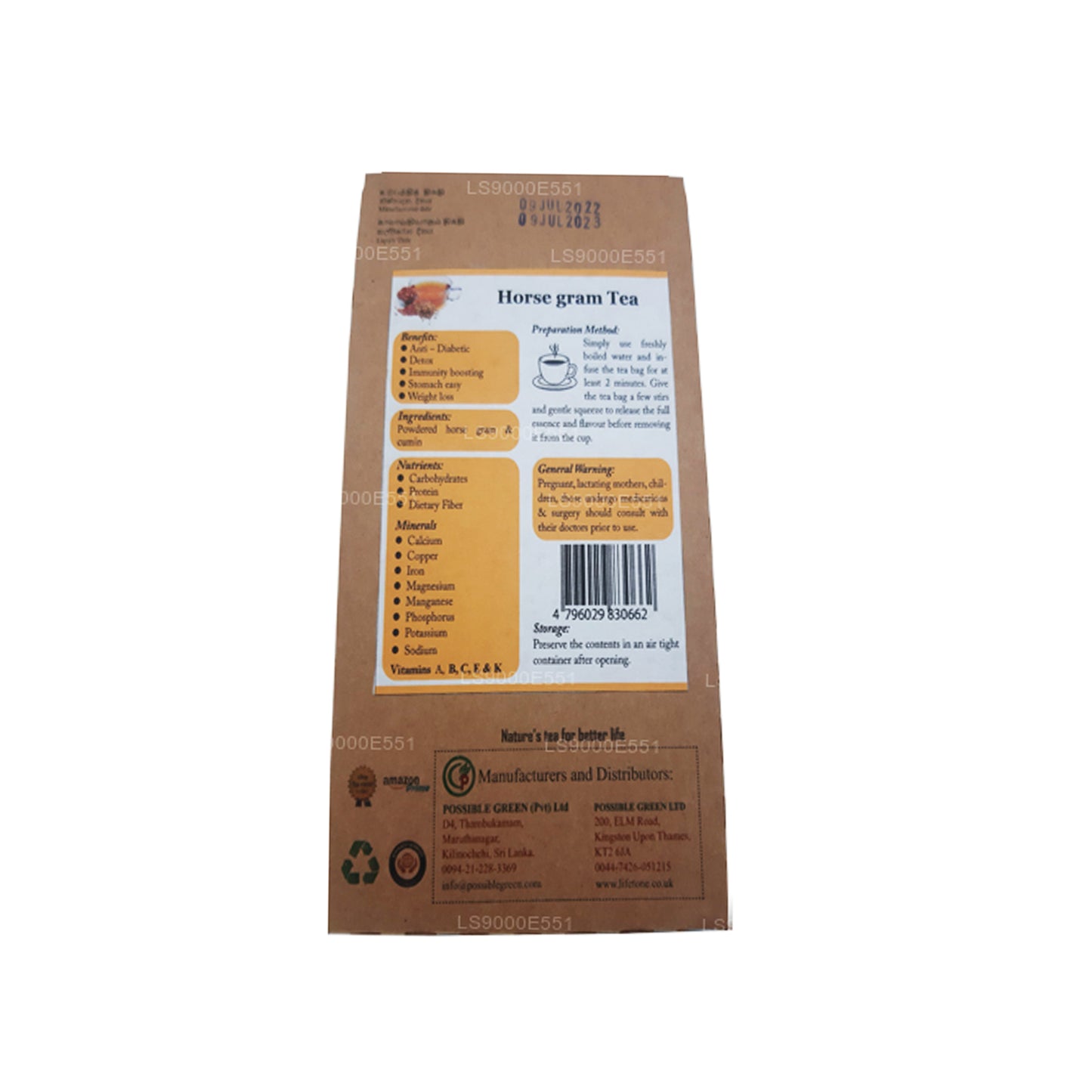 Lifetone Horse Gram Tea (40g)