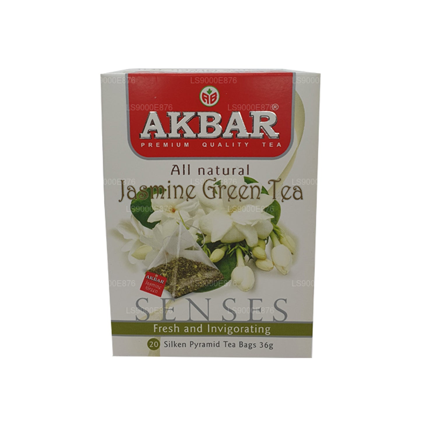 Akbar Jasmine grönt te (36g) 20 tepåsar