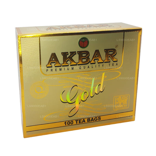 Akbar Gold Premium 100% Rent Ceylon-te (200g) 100 tepåsar