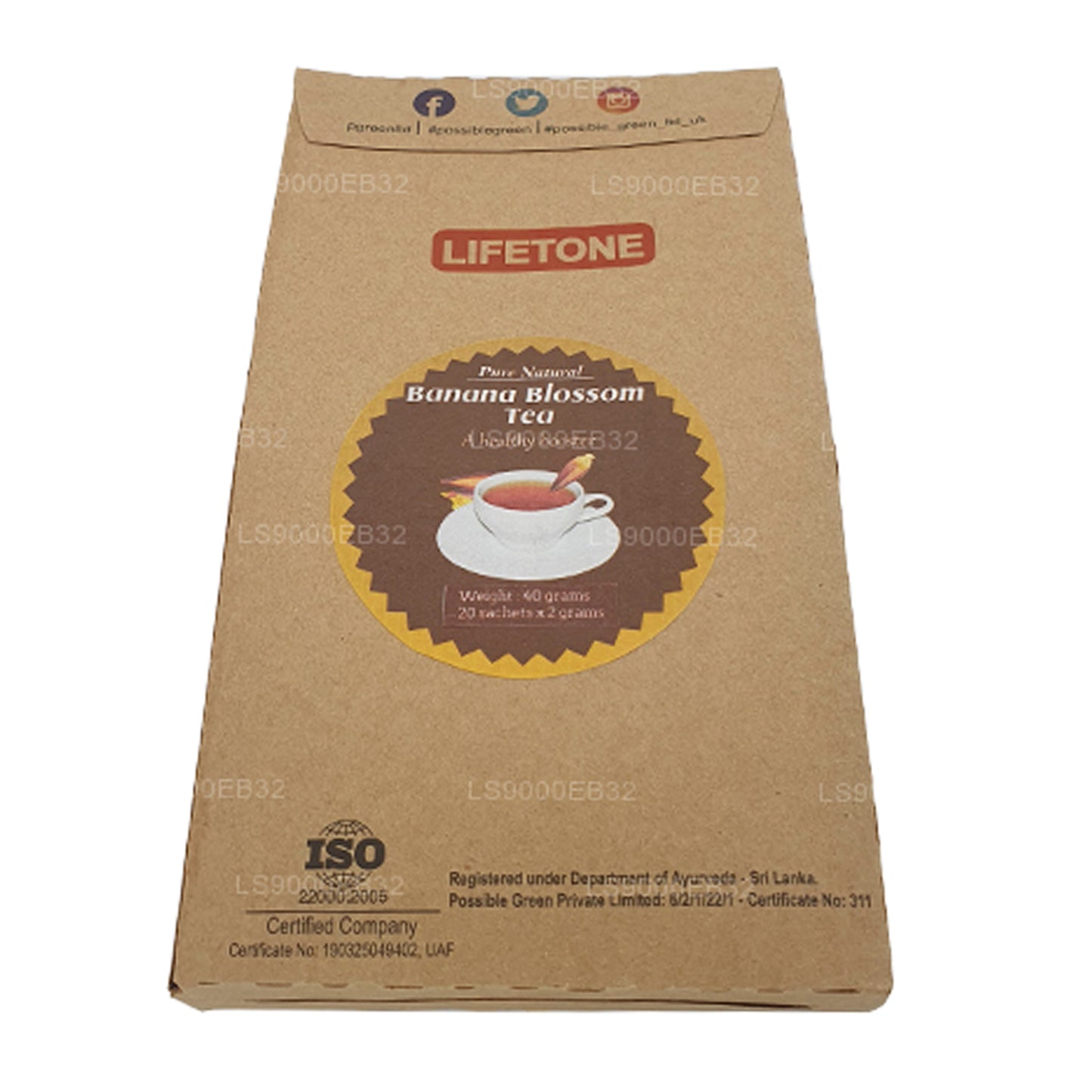 Lifetone Bananblom Tea (40g)