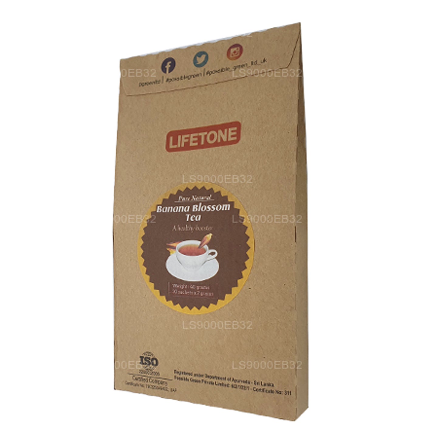 Lifetone Bananblom Tea (40g)