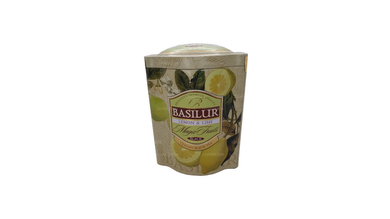 Basilur magiska frukter Citron och lime (100g) Tin Caddy