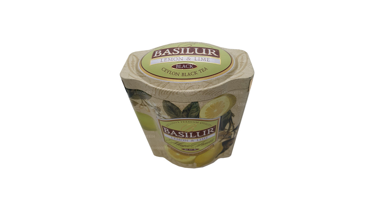 Basilur magiska frukter Citron och lime (100g) Tin Caddy