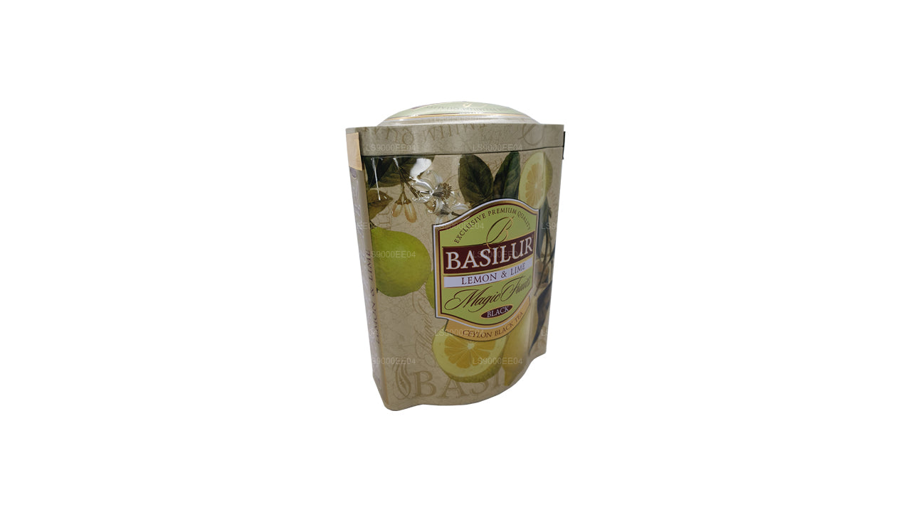 Basilur magiska frukter Citron och lime (100g) Tin Caddy