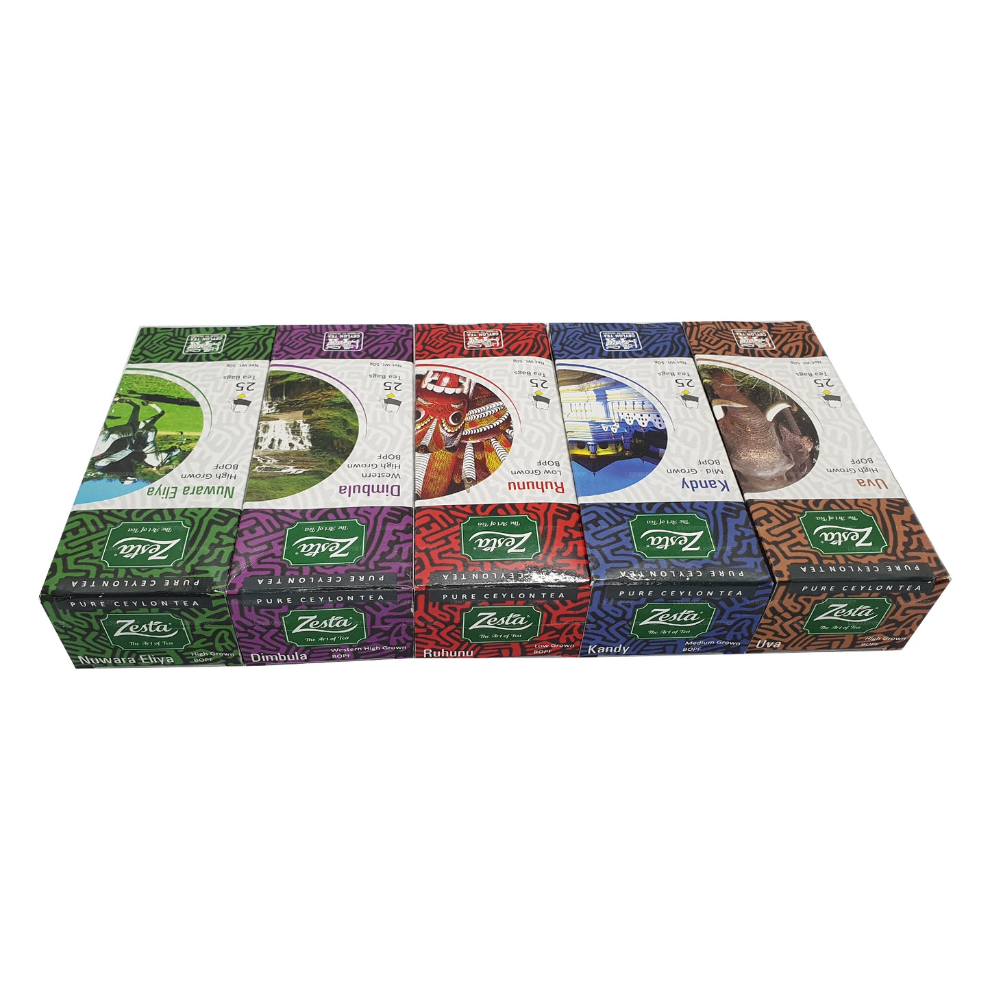 Zesta Ceylon Regional Tea Collection (250g) 125 Tea Bags