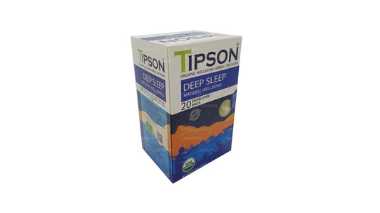 Tipson Organic Deep Sleep Naturligt Välbefinnande 20 Kuverterade Väskor (30g)