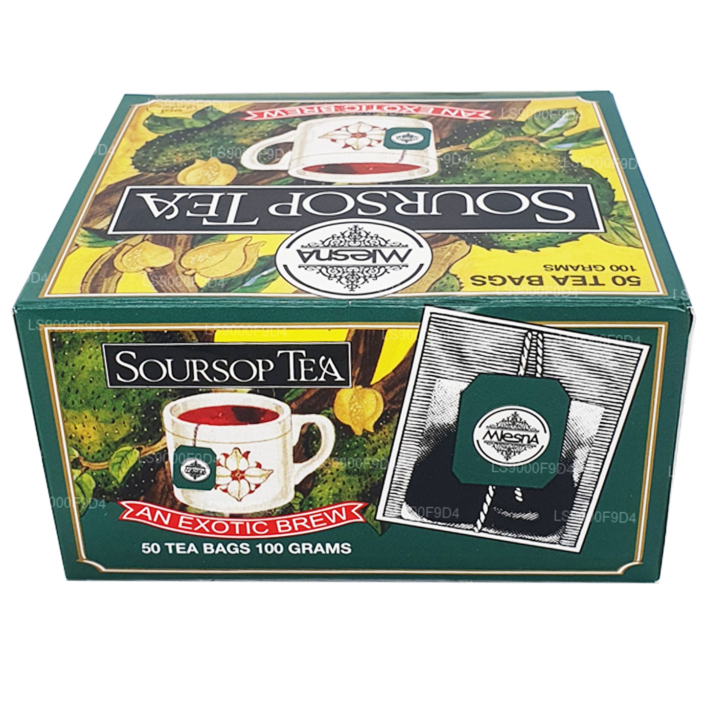 Mlesna Soursop te 'En Exotisk Brew' 50Tepåsar (100g)