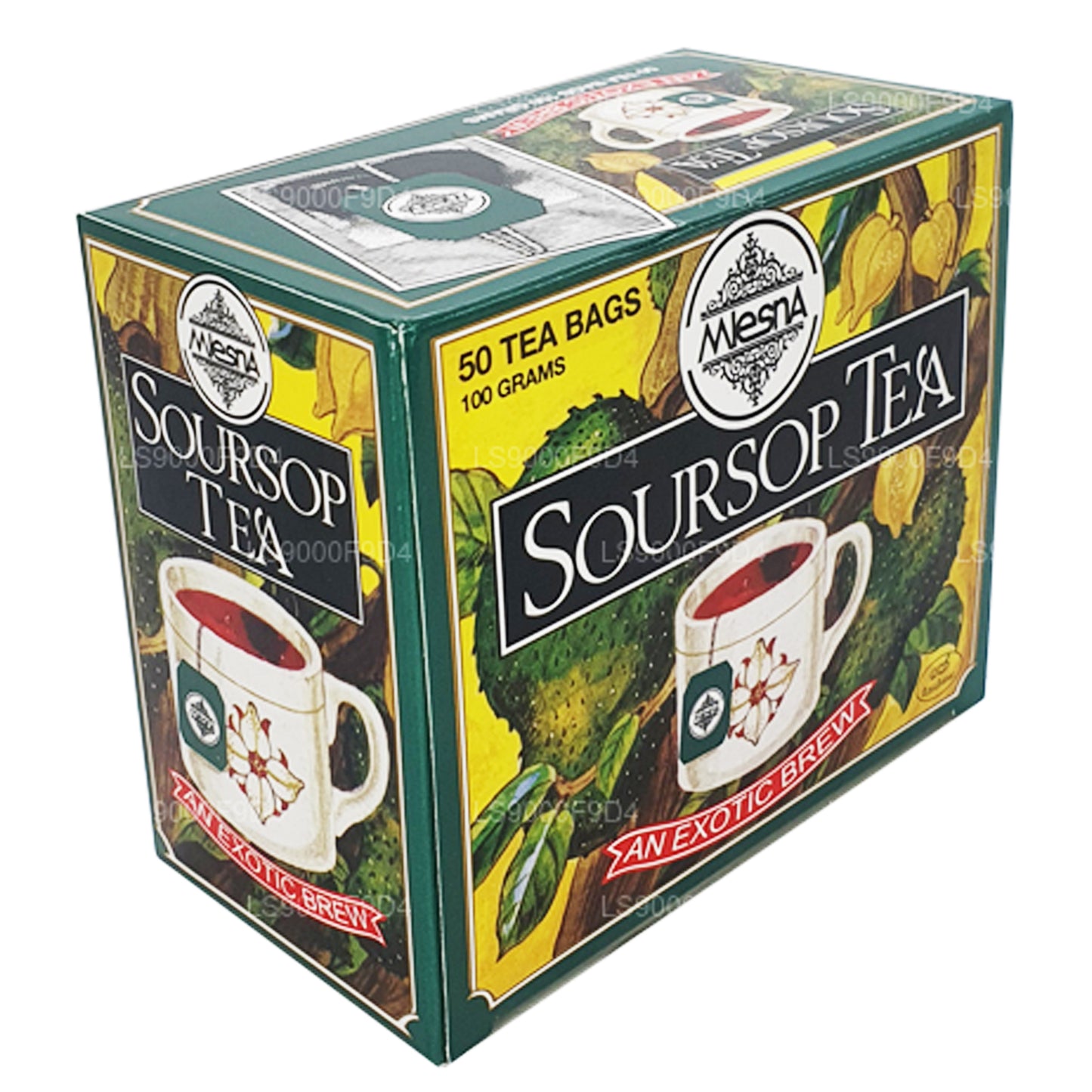 Mlesna Soursop te 'En Exotisk Brew' 50Tepåsar (100g)