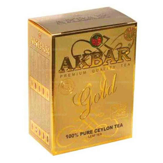 Akbar Gold Premium 100% Rent Ceylon-te, Löst te (100g)
