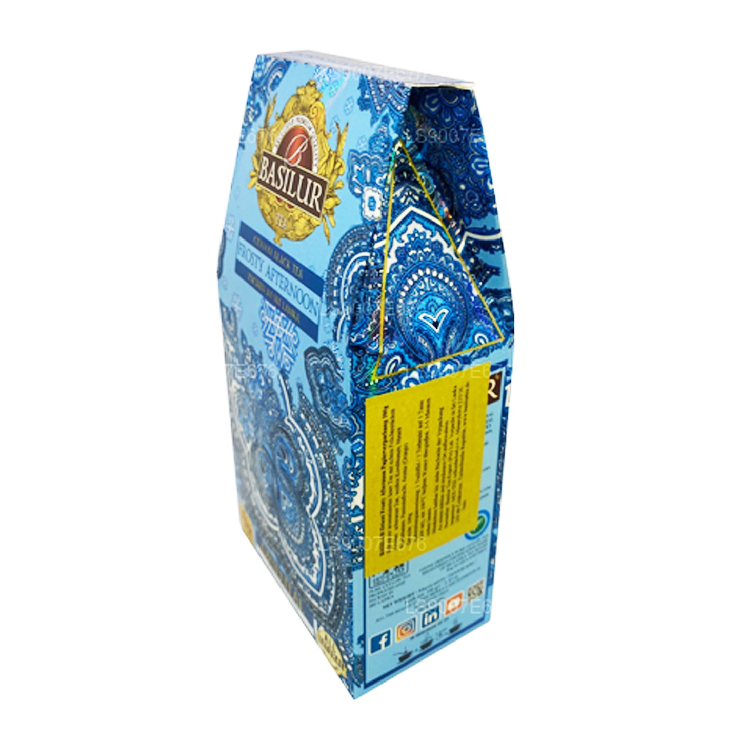 Basilur (orientalisk) frostig eftermiddag Ceylon svart te (100g)