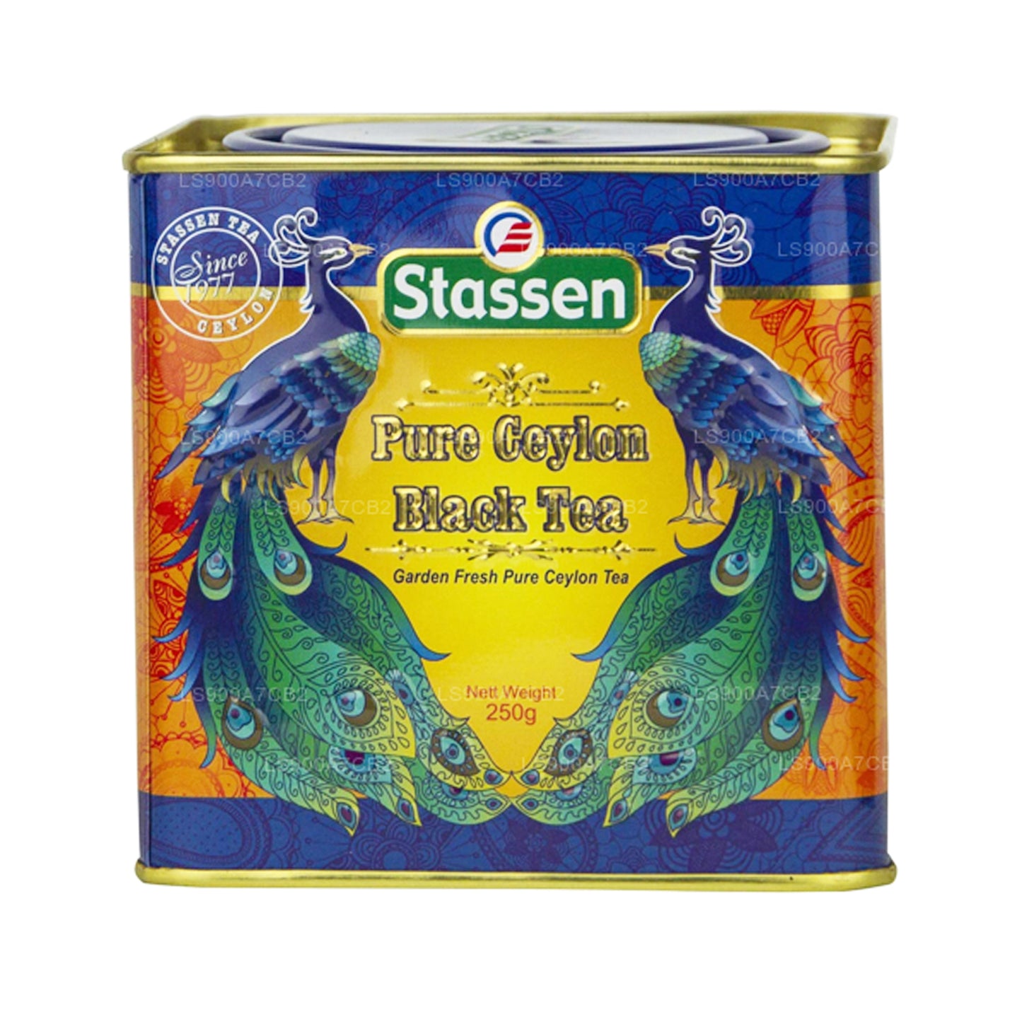 Stassen Pure Ceylon svart te (250g) Tenn