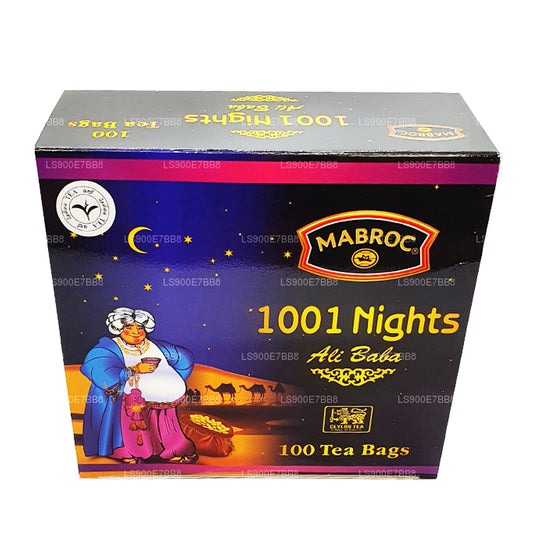 Mabroc natt av 1001 stjärnor Ali Baba (200g) 100 tepåsar