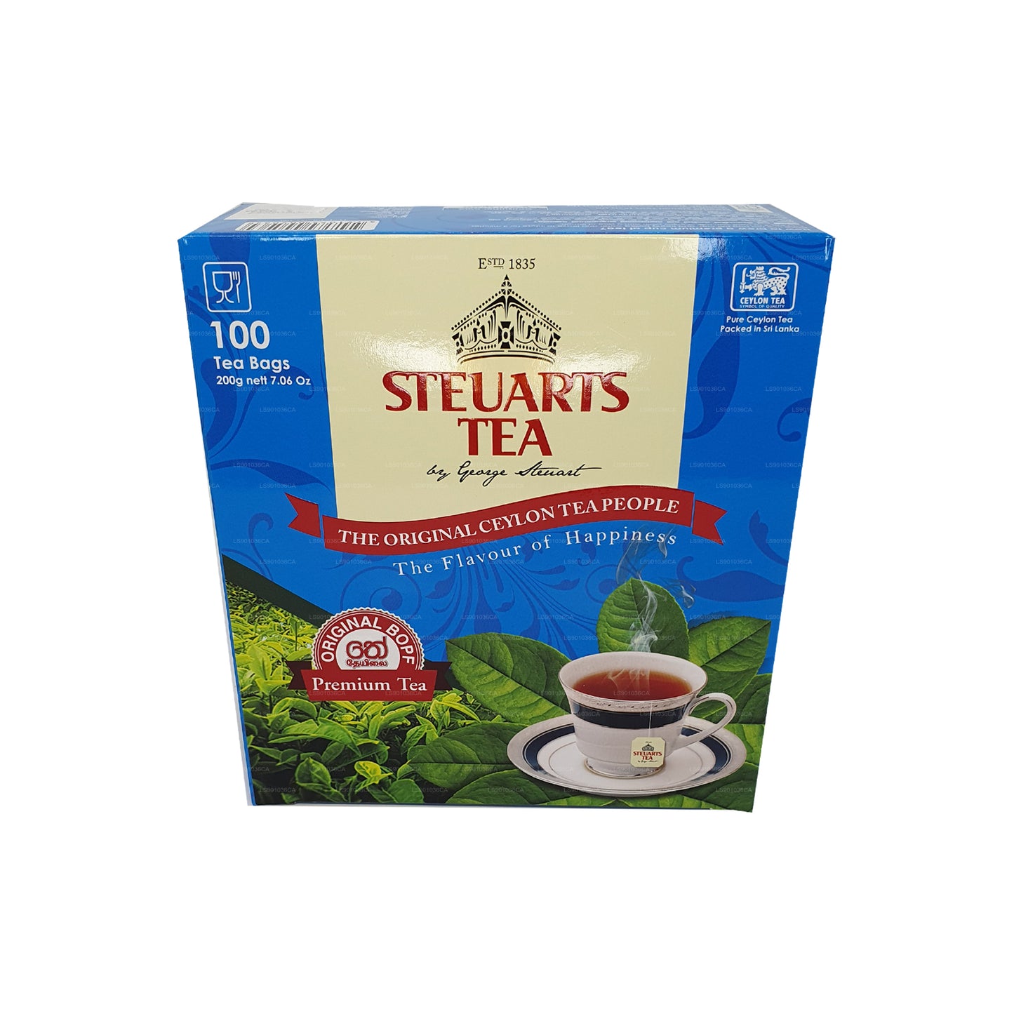 George Steuart Dimbula te (200g) 100 tepåsar