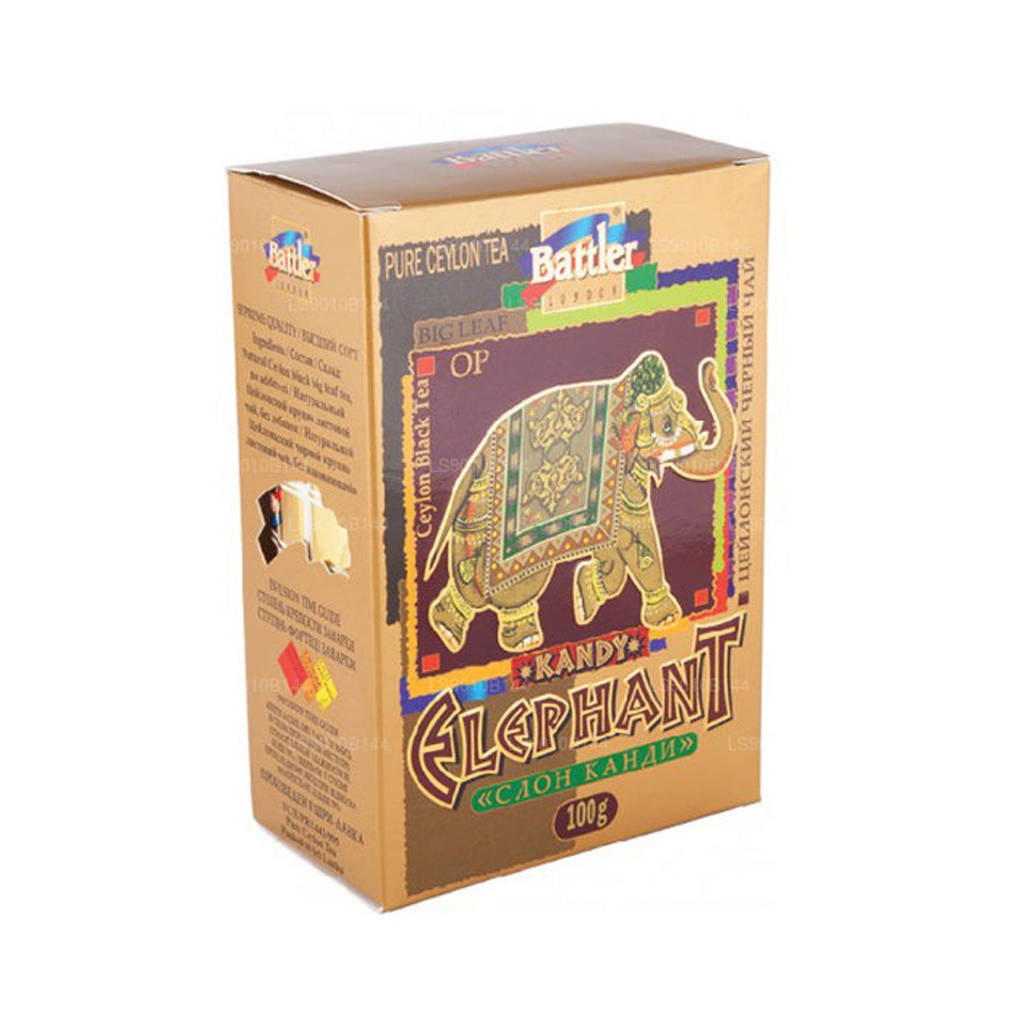 Battler Kandy Elephant (100g) Lösbladste