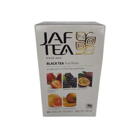 Jaf te ren frukt samling svart te frukt Fiesta (30g) 20 tepåsar