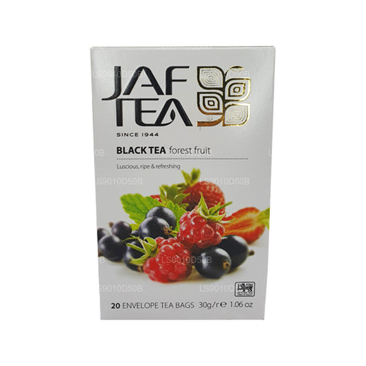 Jaf te ren frukt samling svart te skog frukt (30g) 20 tepåsar