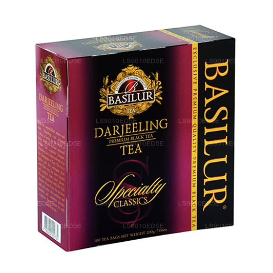 Basilur ”Darjeeling” Specialty Classics Collection (200g) 100 tepåsar