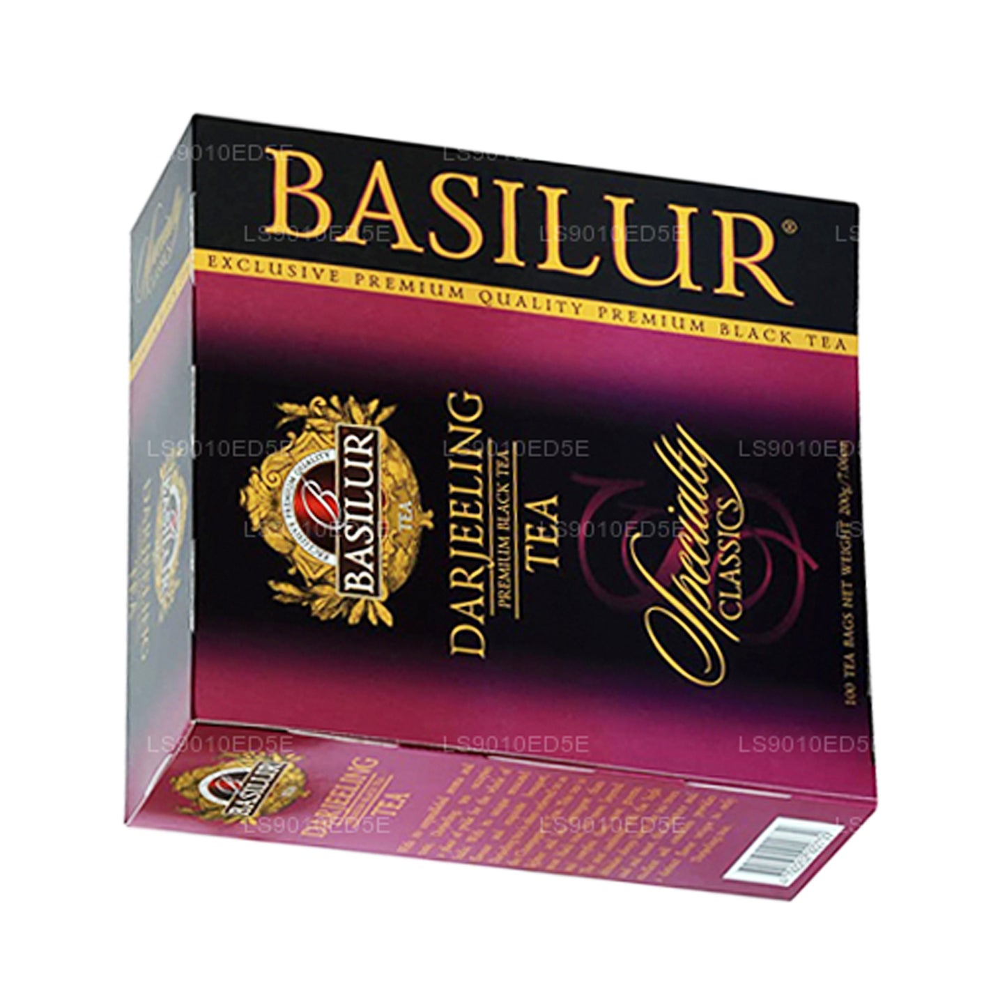 Basilur ”Darjeeling” Specialty Classics Collection (200g) 100 tepåsar