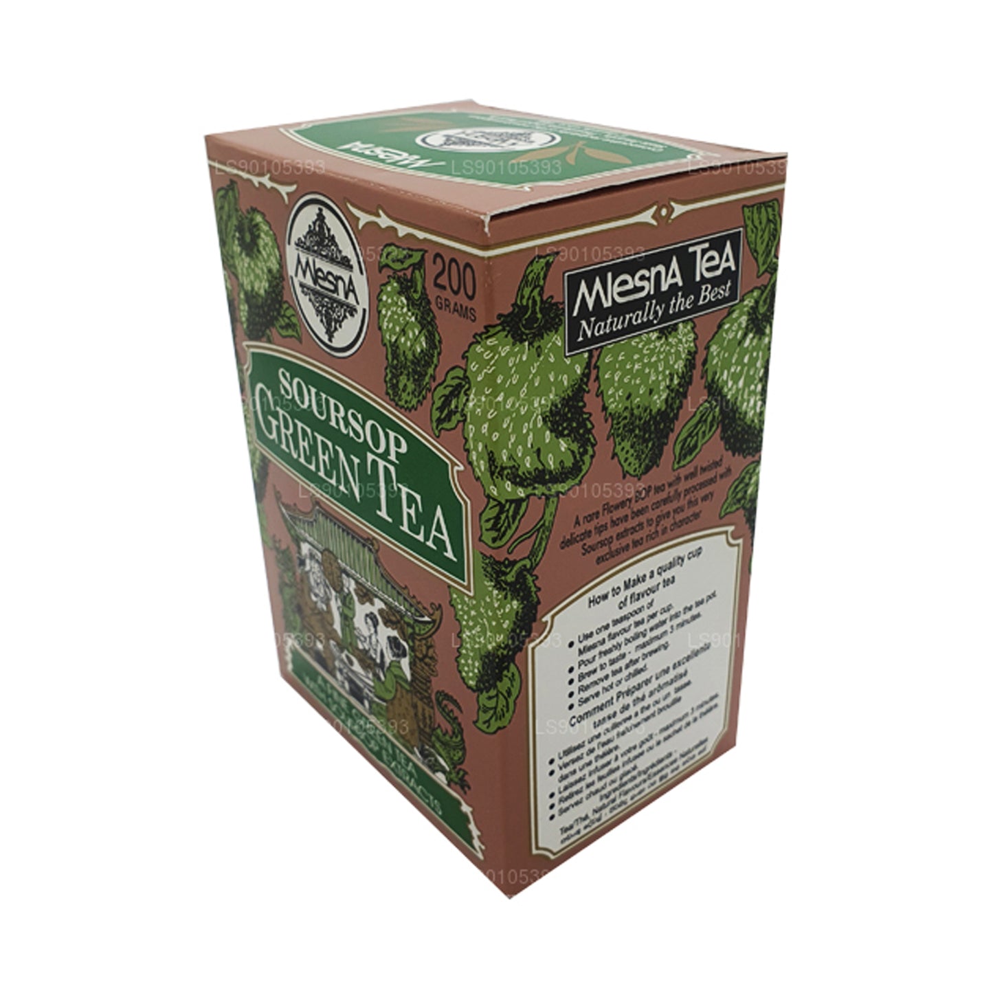 Mlesna Soursop grönt te (200 g)