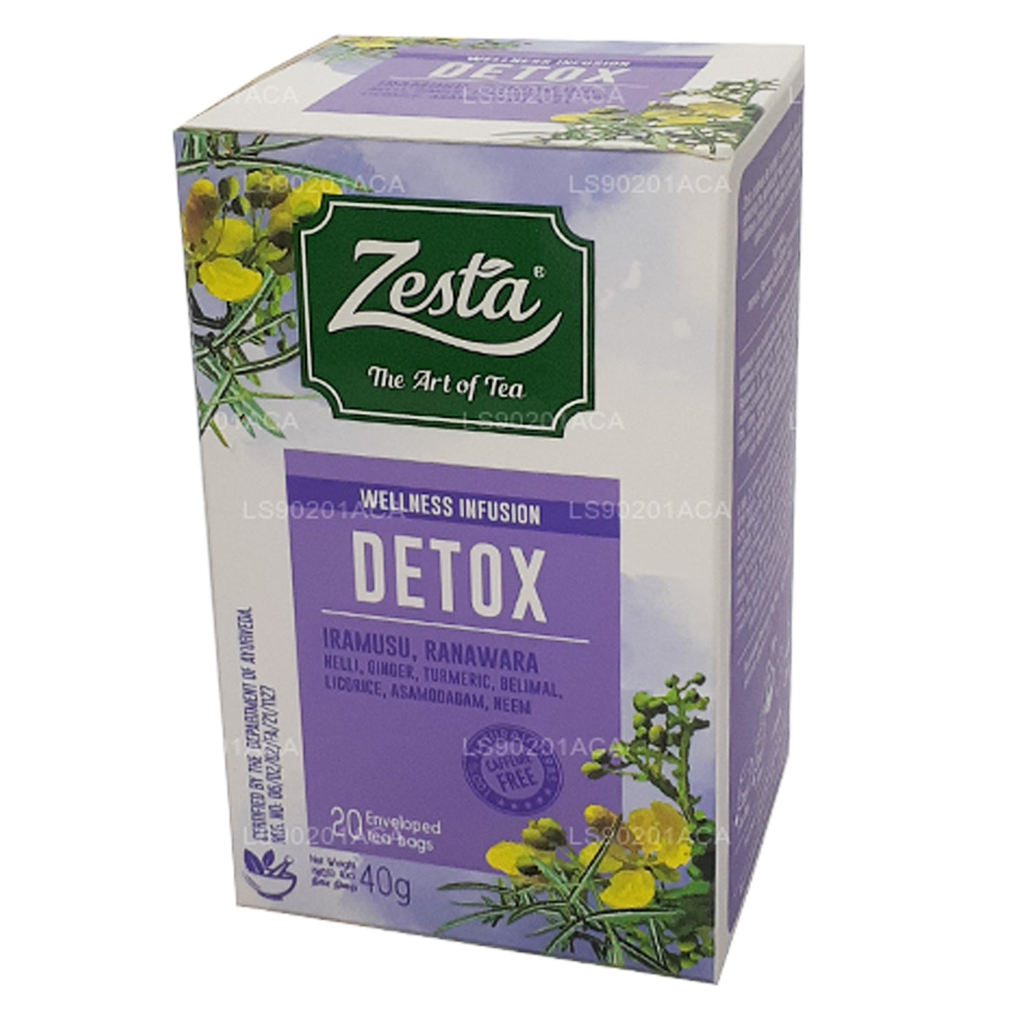 Zesta Detox IRAMUSU, Ranawara (40g) 20 tepåsar