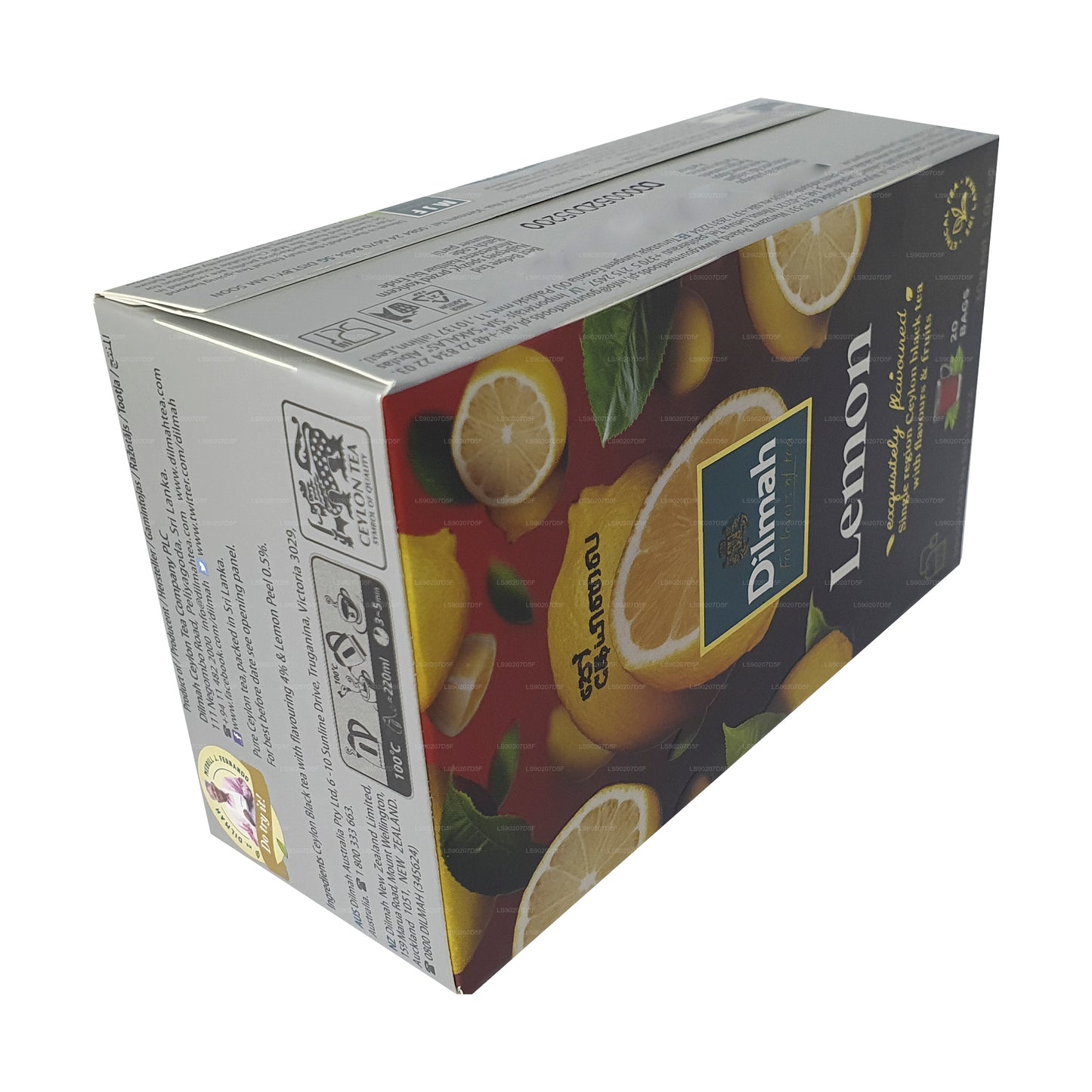 Dilmah citron smaksatt te (30g) 20 tepåsar