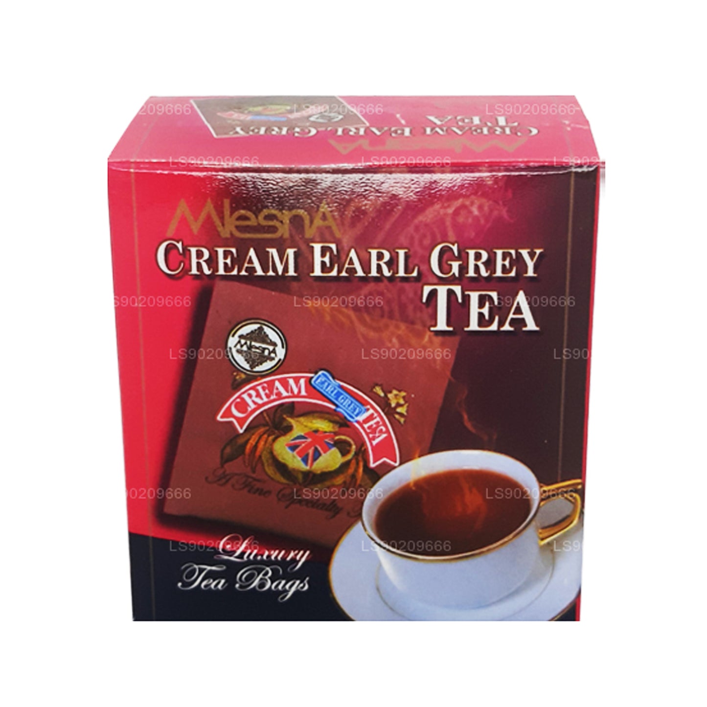 Mlesna Cream Earl Grey Tea (20g) 10 lyxiga tepåsar