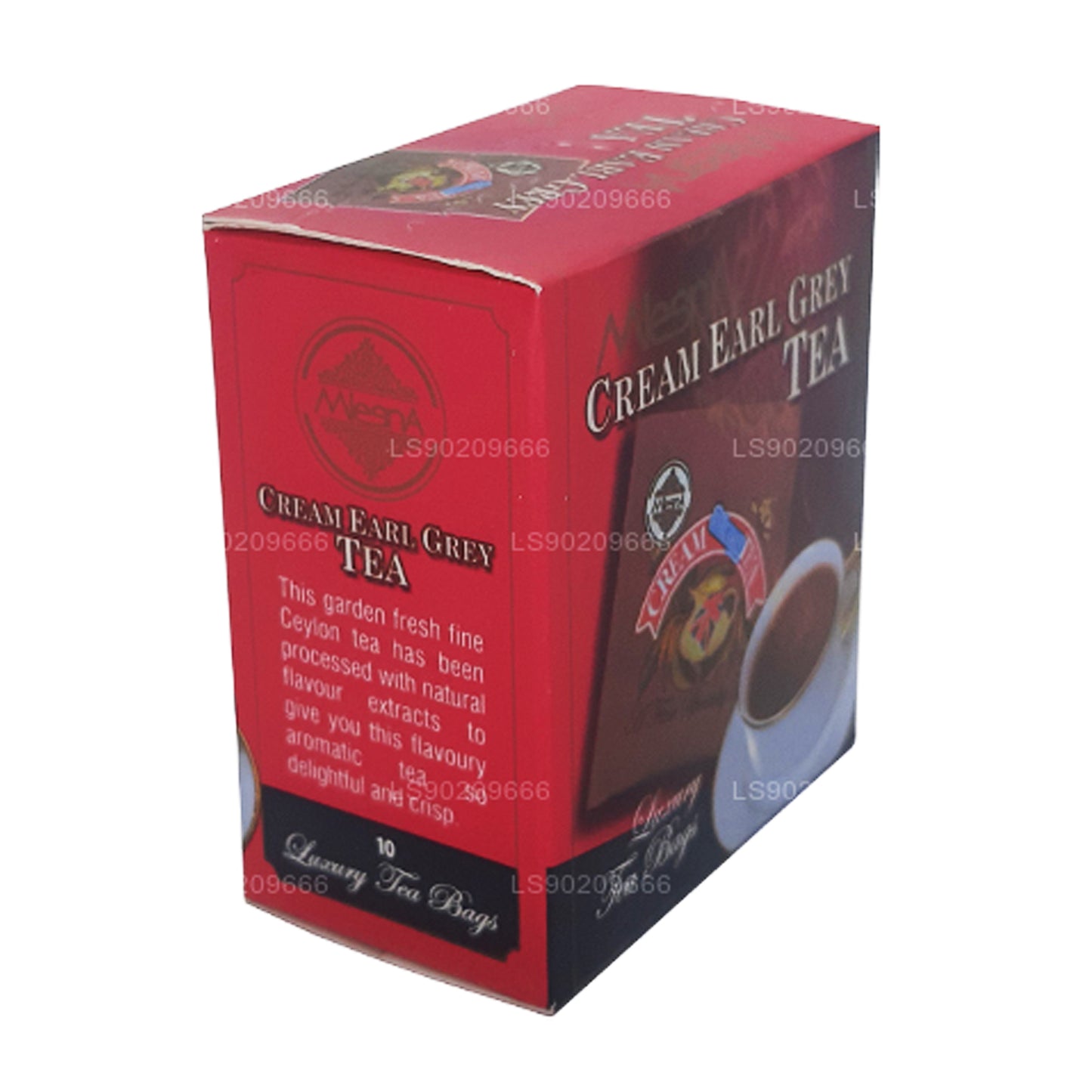 Mlesna Cream Earl Grey Tea (20g) 10 lyxiga tepåsar