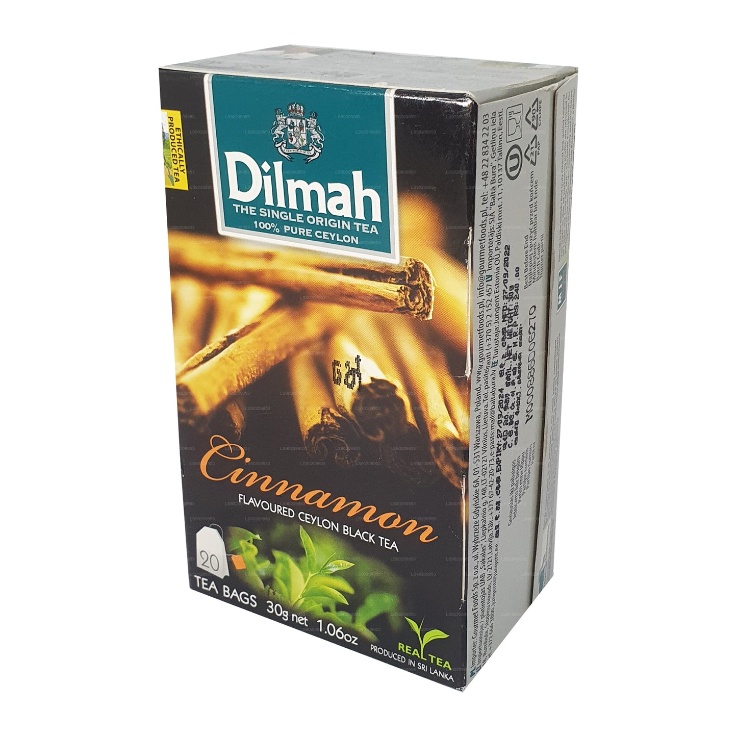 Dilmah karamell smaksatt te (40g) 20 tepåsar