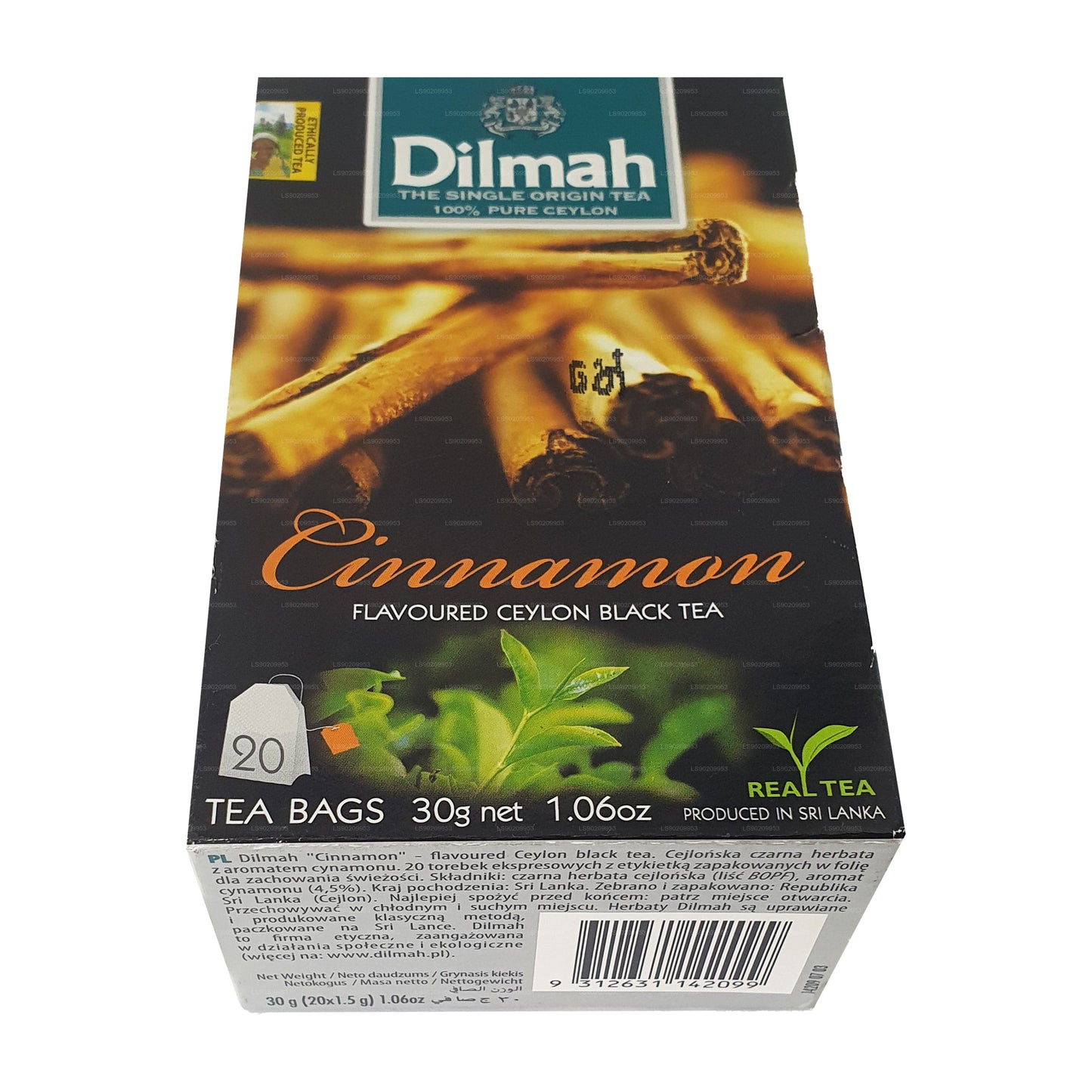 Dilmah karamell smaksatt te (40g) 20 tepåsar