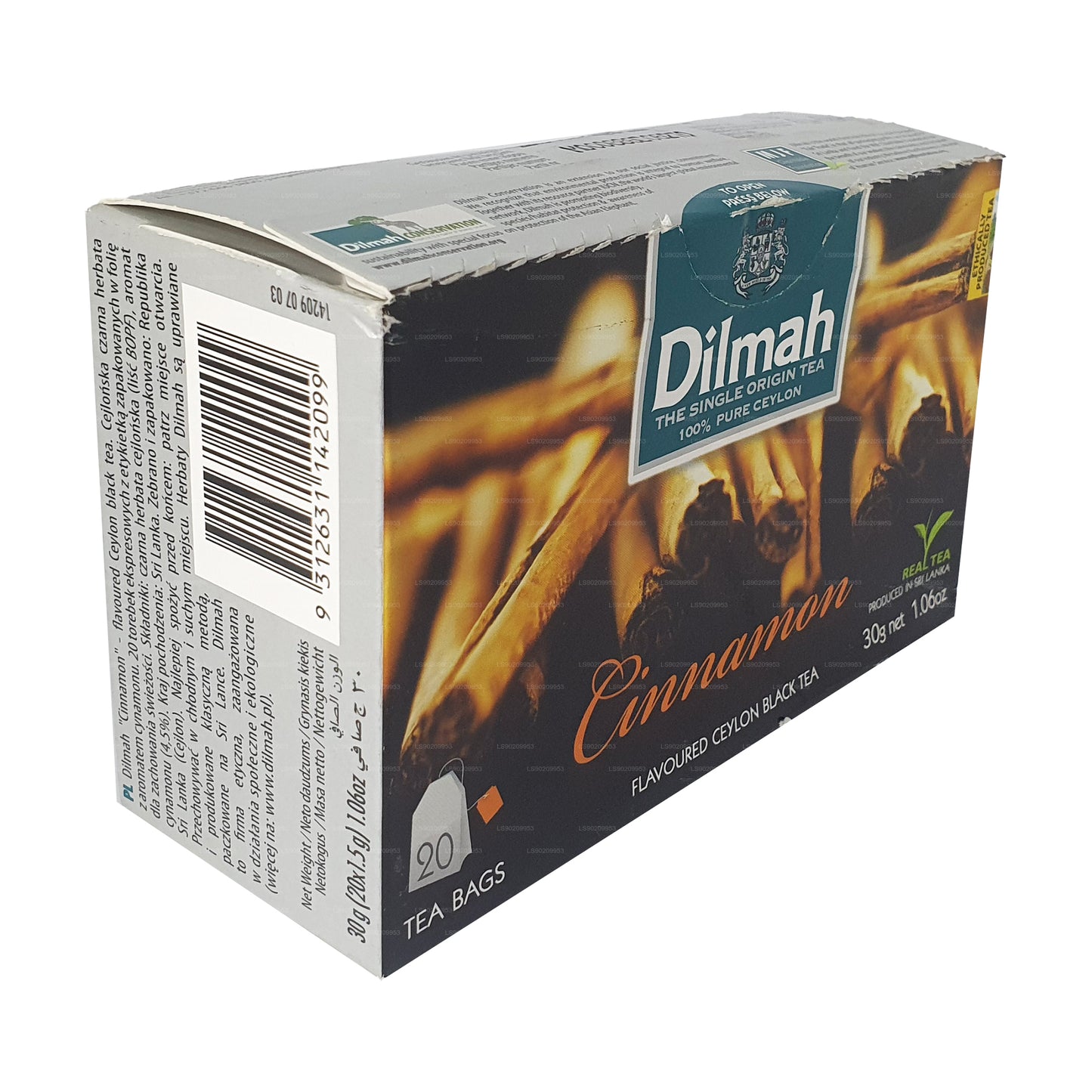 Dilmah karamell smaksatt te (40g) 20 tepåsar