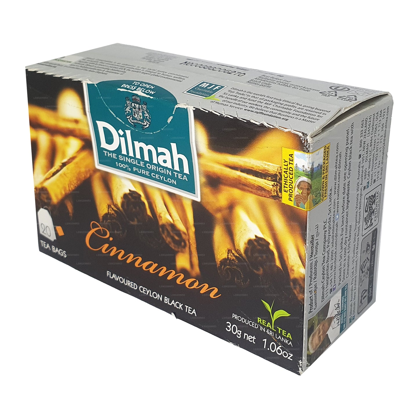 Dilmah karamell smaksatt te (40g) 20 tepåsar