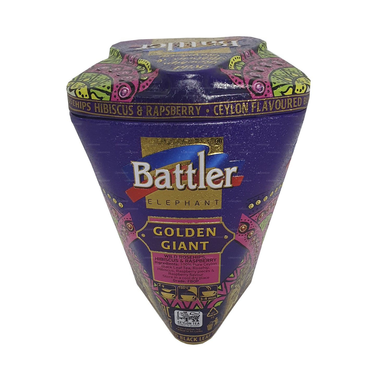 Battler Golden Giant Wild Rosehip, Hibiscus & Hallon (100g) Caddy