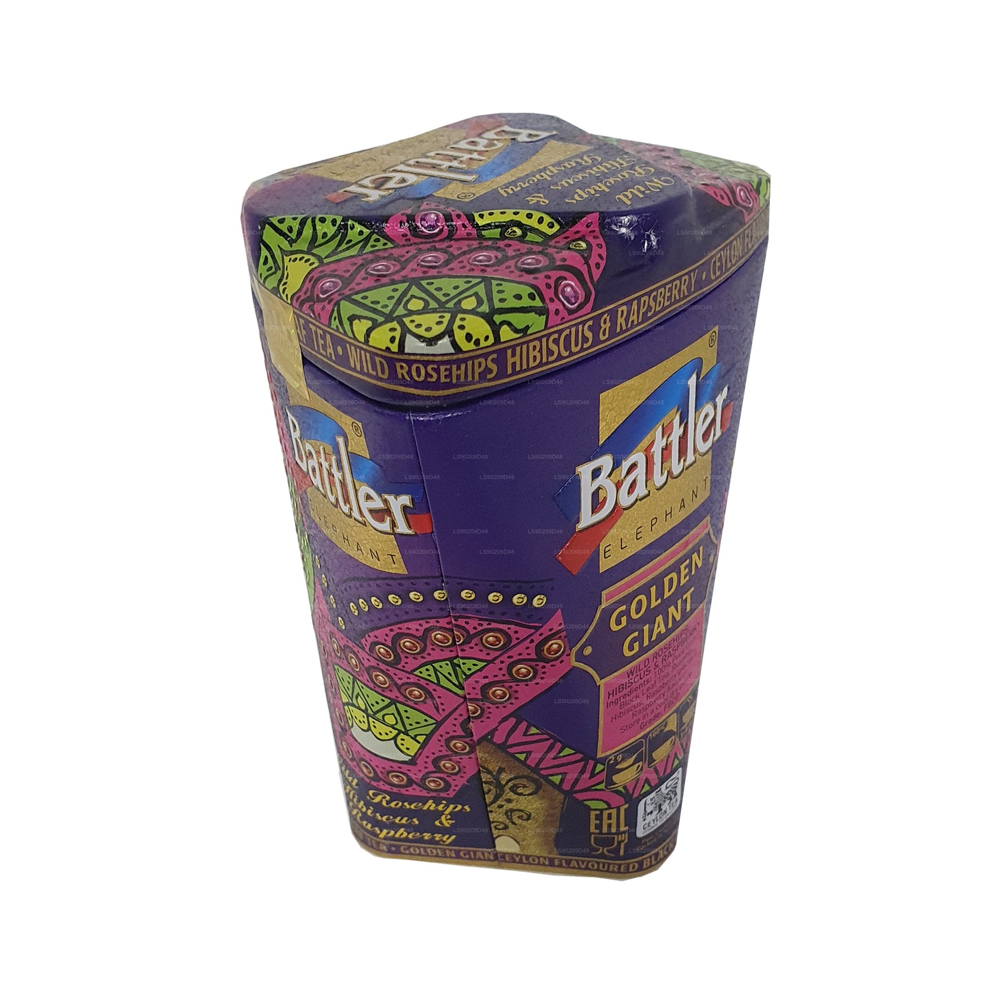 Battler Golden Giant Wild Rosehip, Hibiscus & Hallon (100g) Caddy