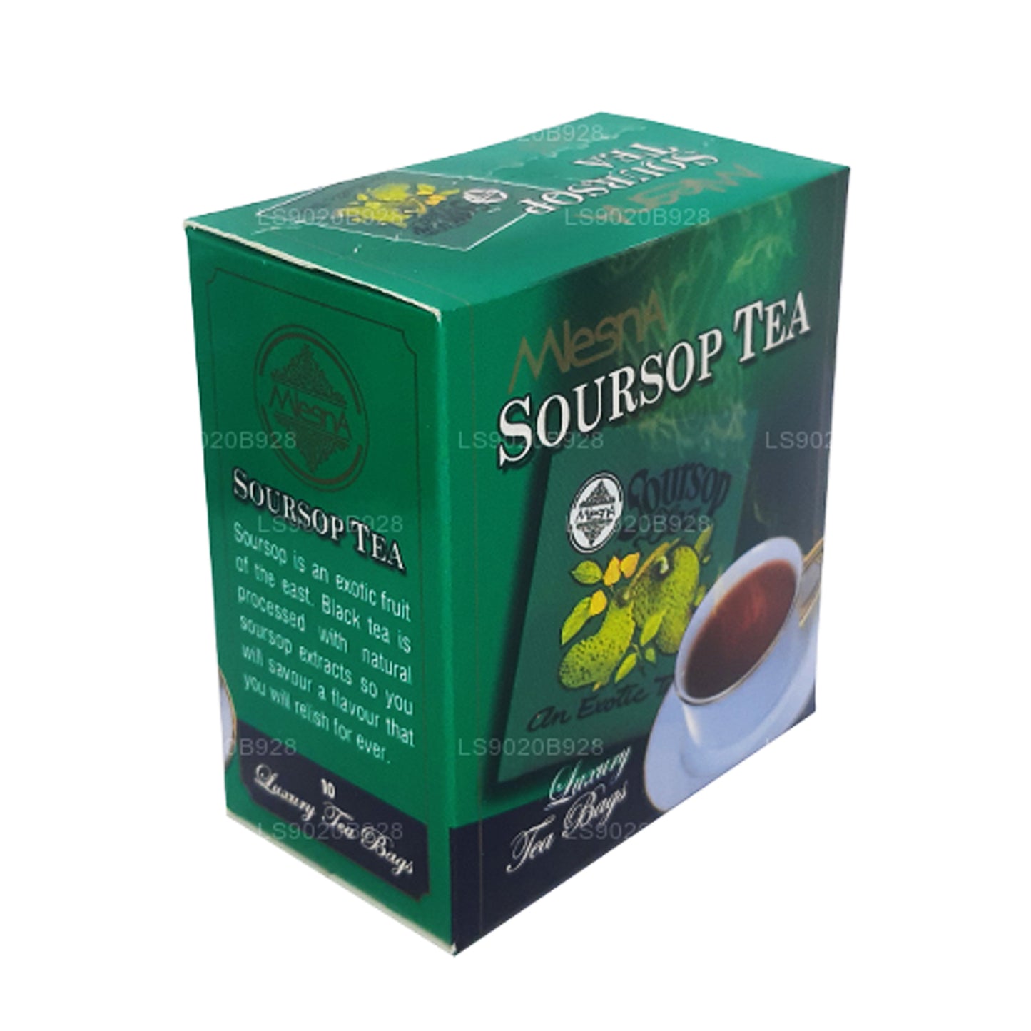 Mlesna Soursop te (20g) 10 lyxiga tepåsar