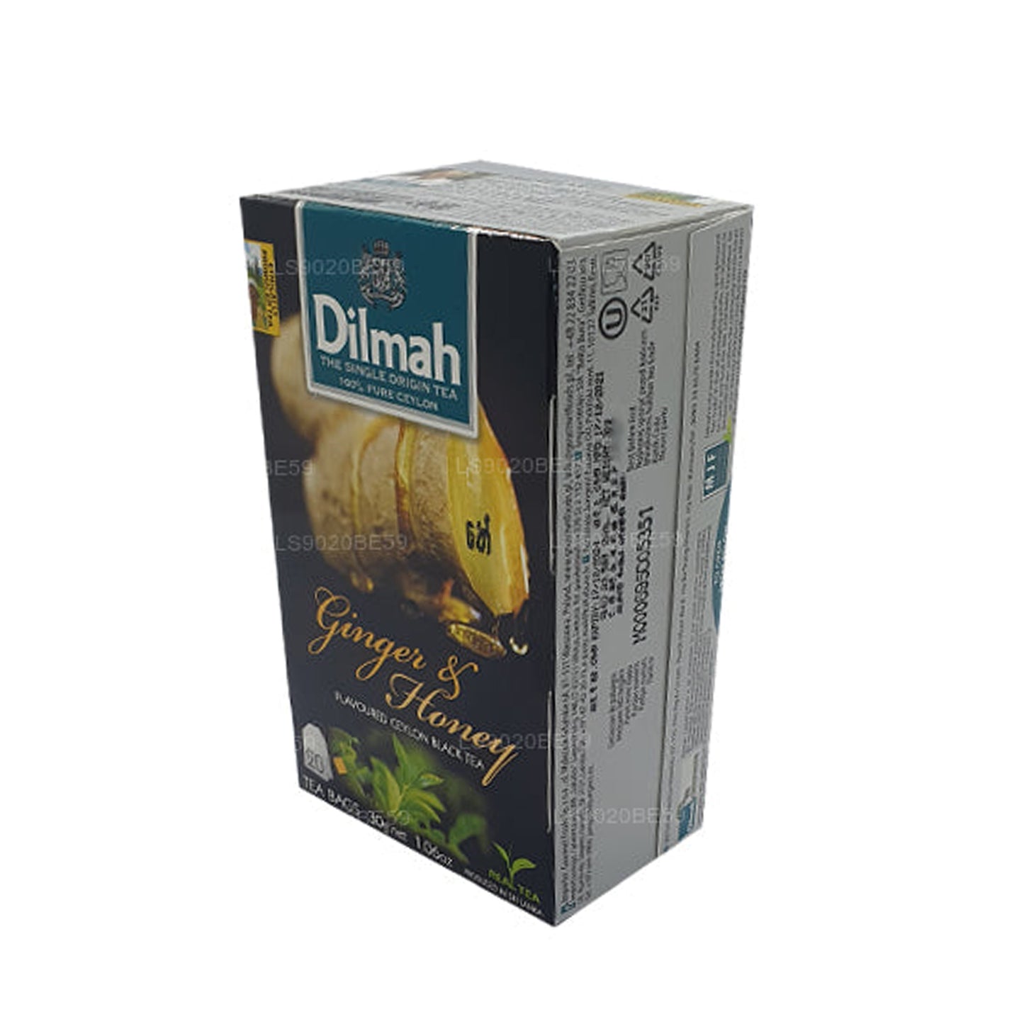 Dilmah ingefära och honung smaksatt te (30g) 20 tepåsar