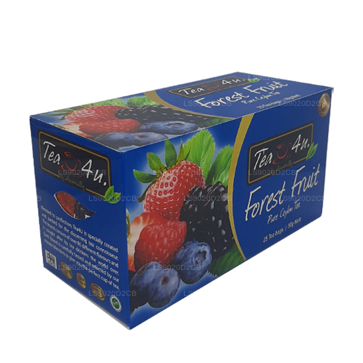 Tea4U Skogsfruktte (50g) 25 tepåsar