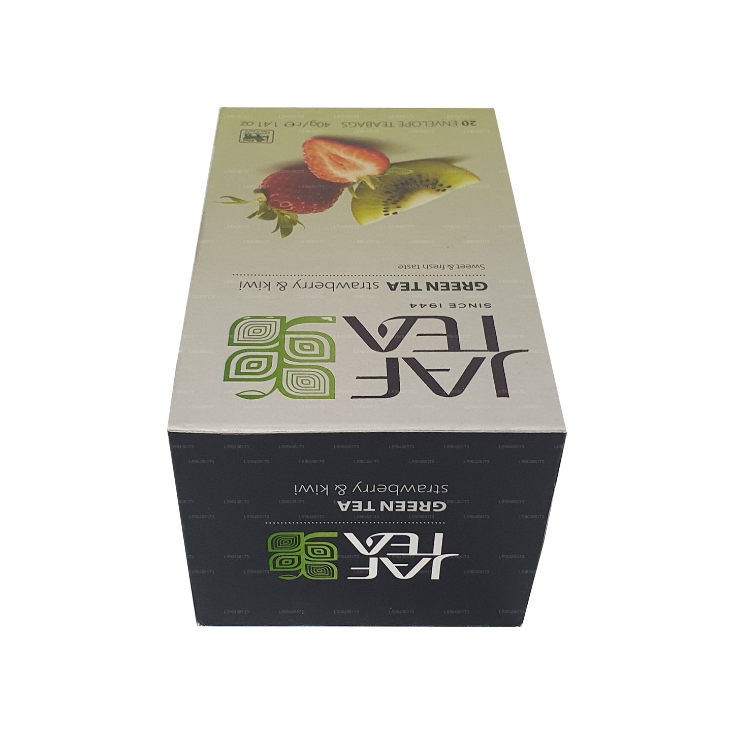 Jaf Tea Pure Green Collection Grönt te Jordgubbe och Kiwi (40g) 20 tepåsar