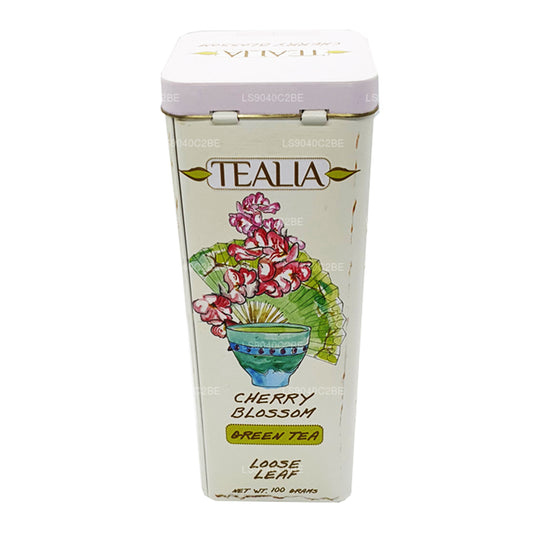 Tealia Cherry Blossom grönt te lösa blad (100g)