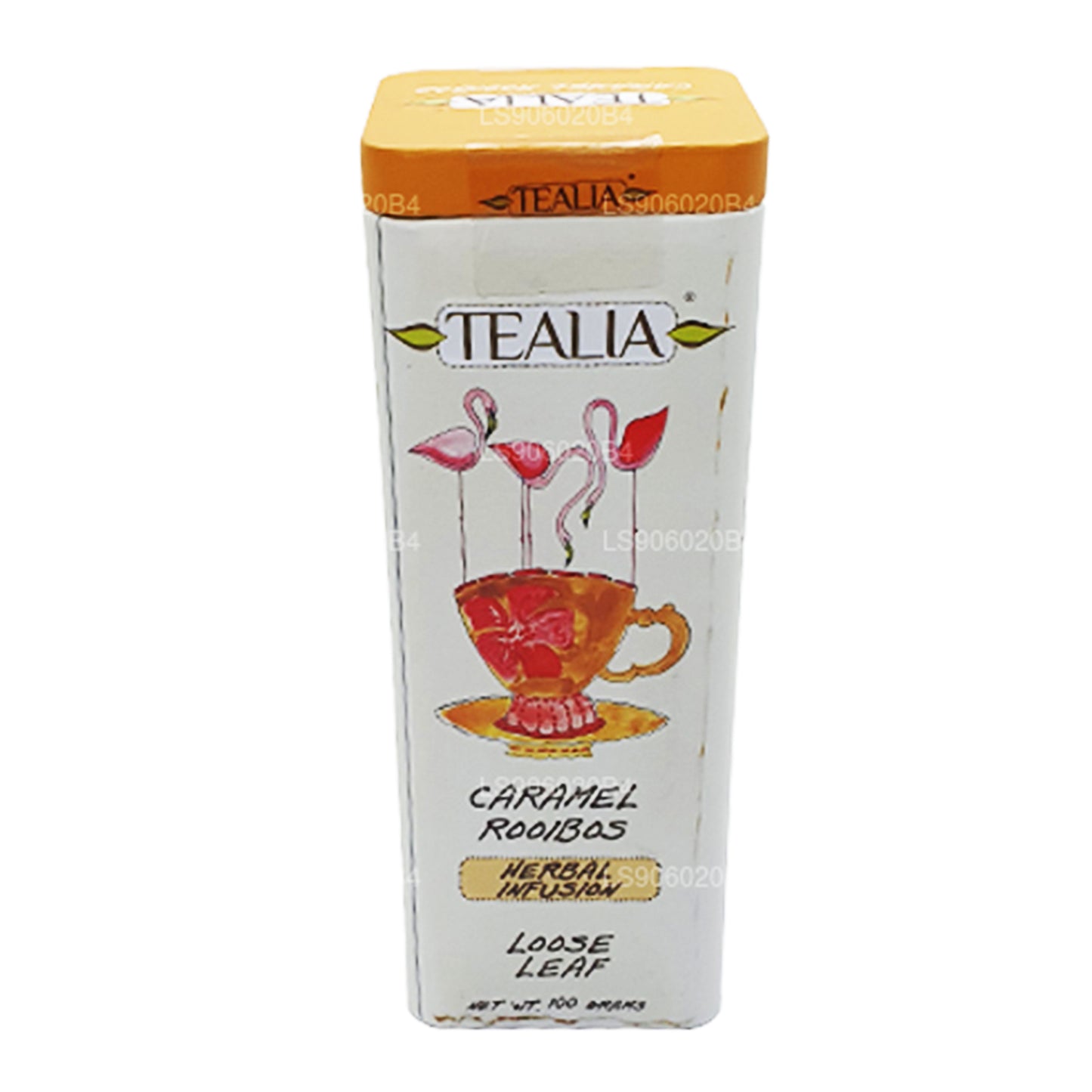 Tealia karamell Rooibos lösa blad te (100g)