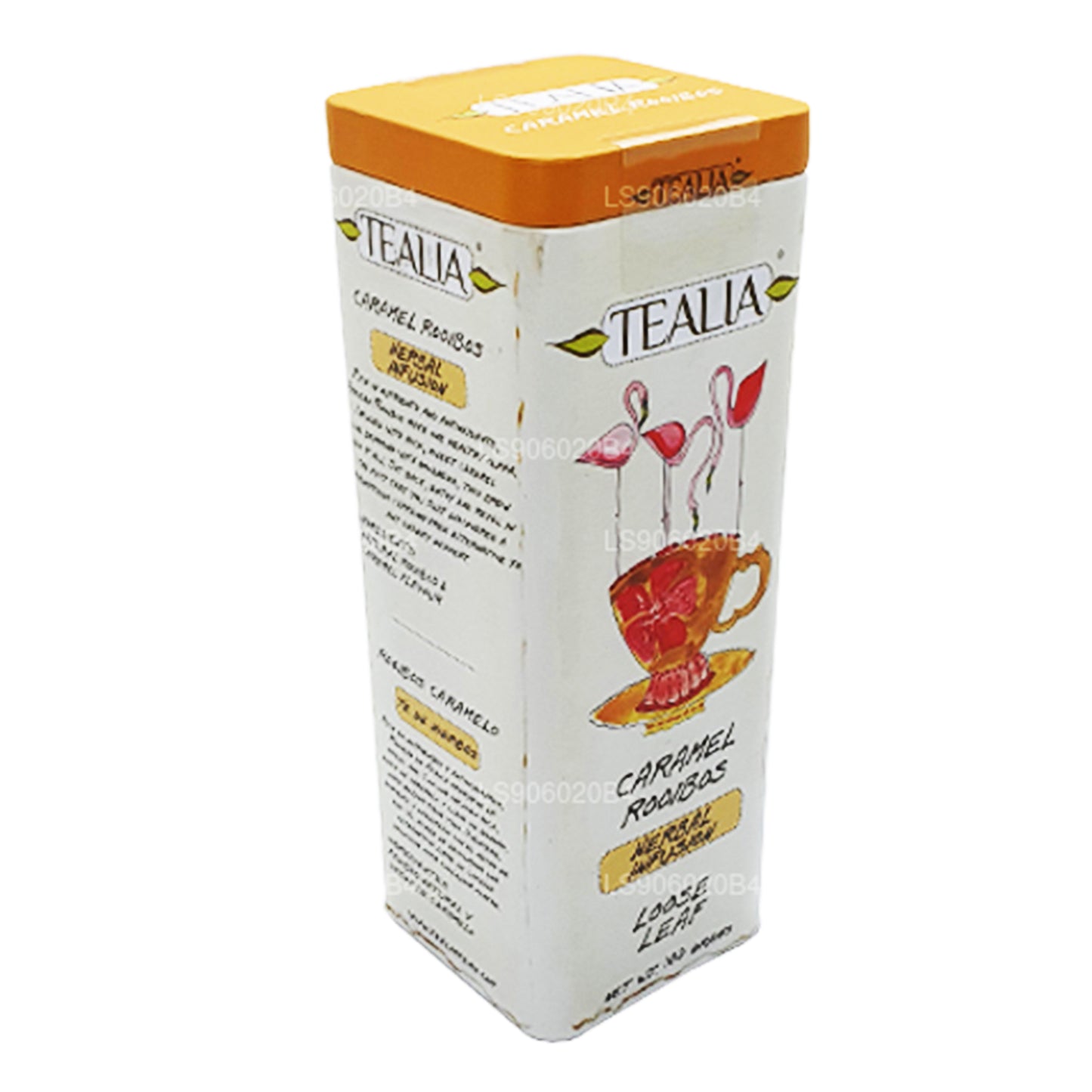 Tealia karamell Rooibos lösa blad te (100g)