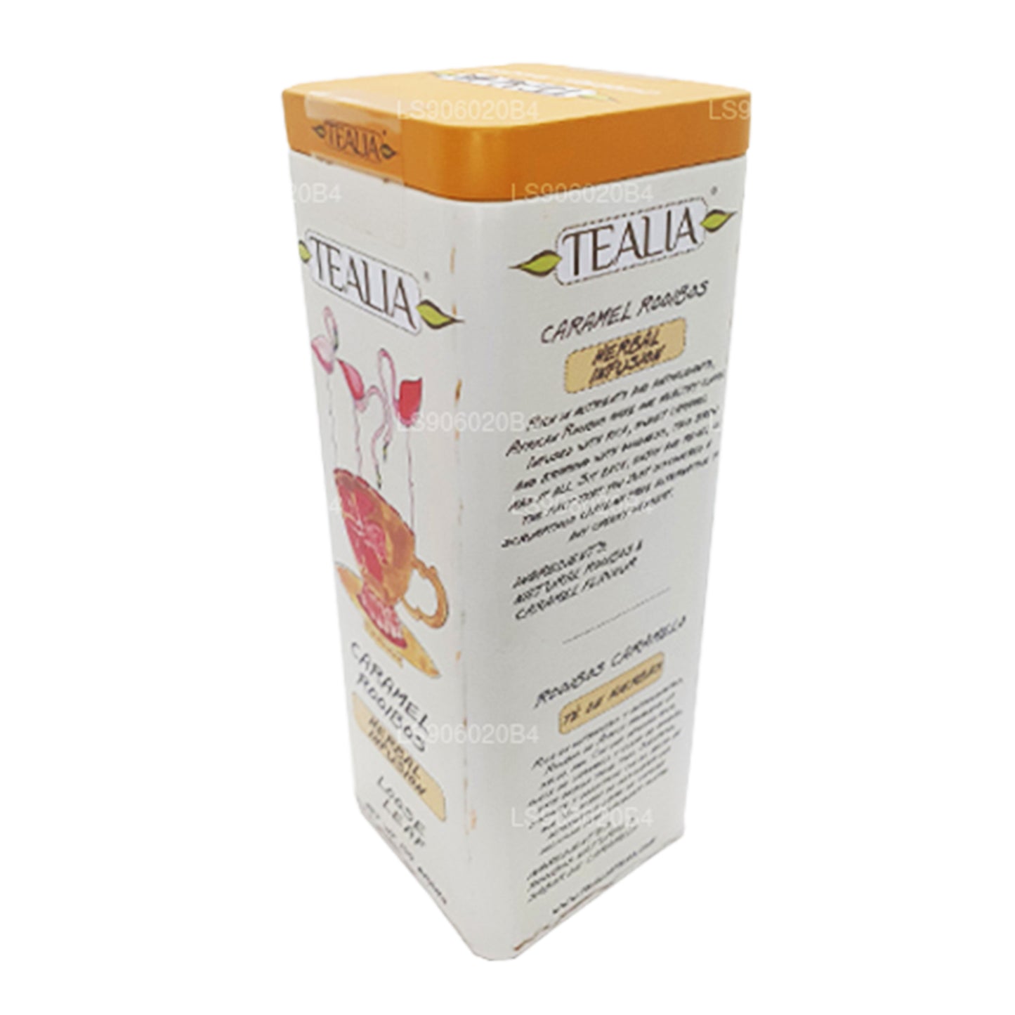 Tealia karamell Rooibos lösa blad te (100g)