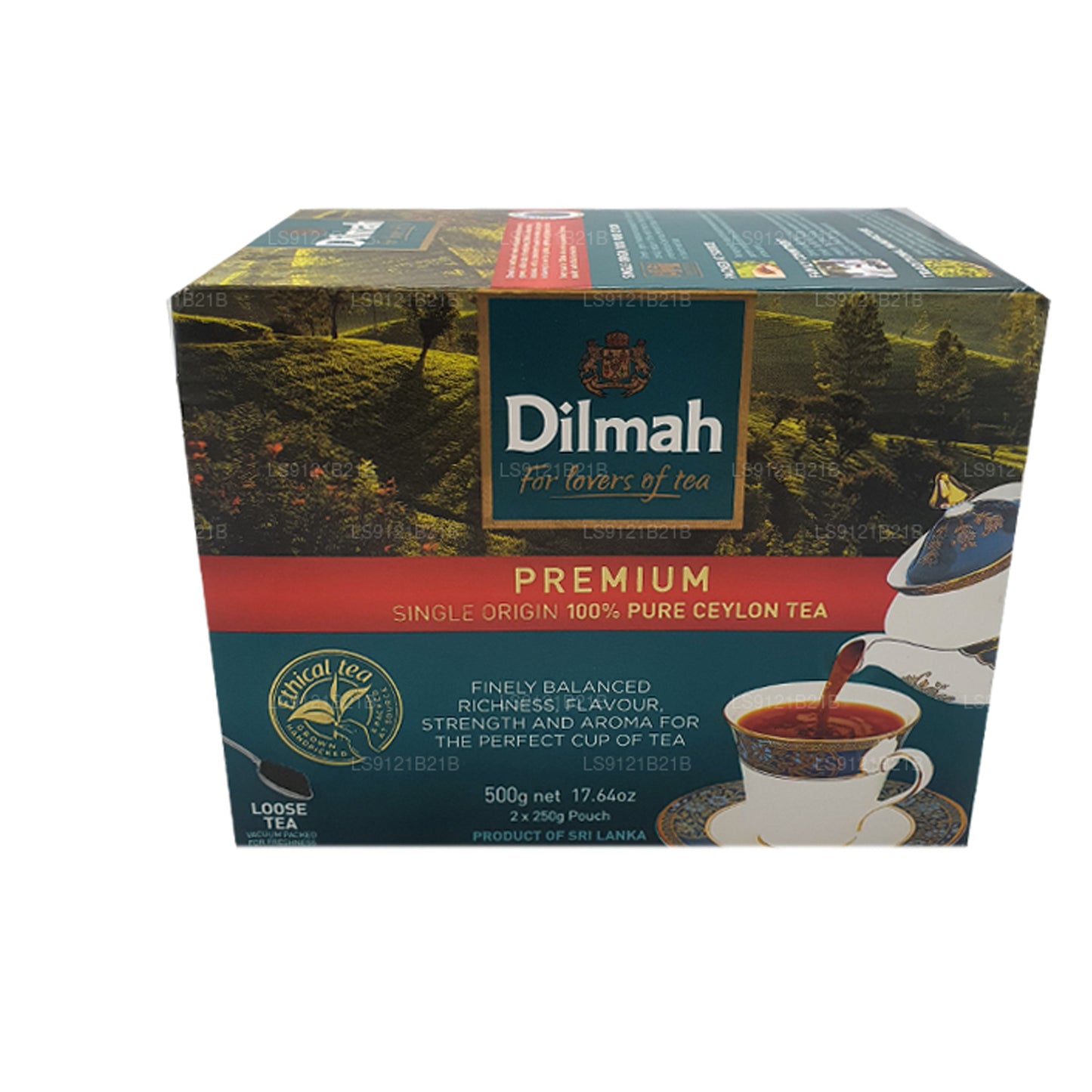 Dilmah Premium Ceylon lösa blad te (125g)