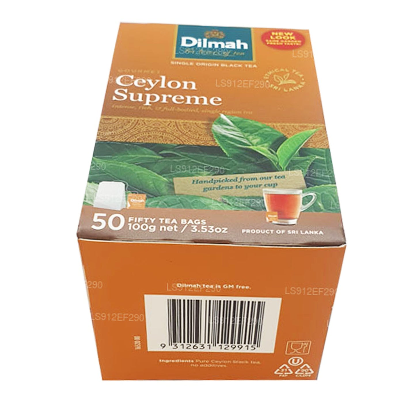 Dilmah Ceylon Supreme (100g) 50 tepåsar