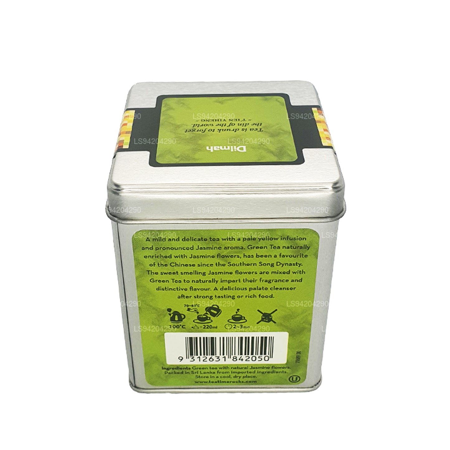 Dilmah T-serien Greem te med jasminblommor (40g) 20 tepåsar