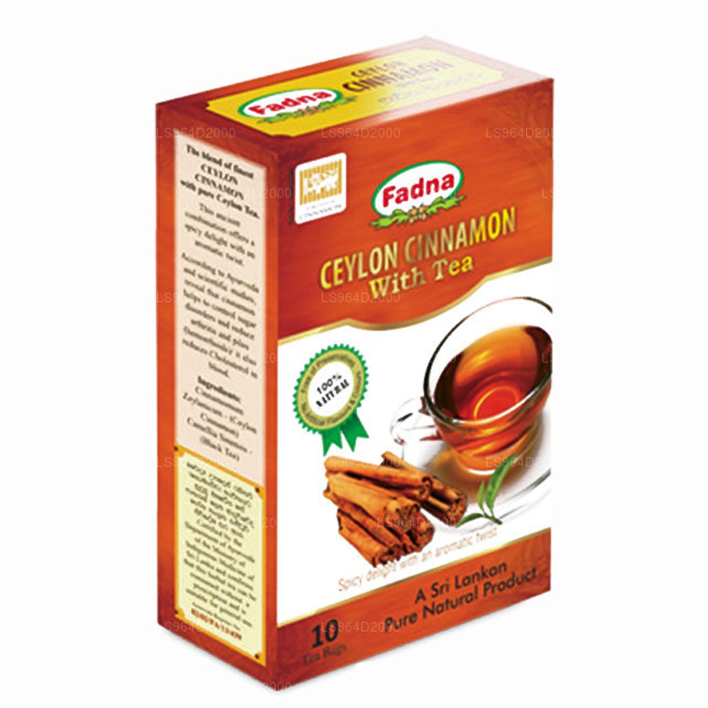 Fadna Ceylon kanel örtte (20g) 10 tepåsar