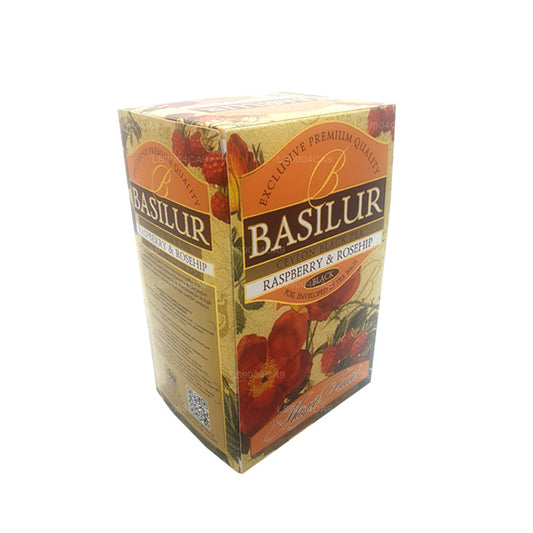 Basilur magiska frukter hallon och nypon (50g) 25 tepåsar