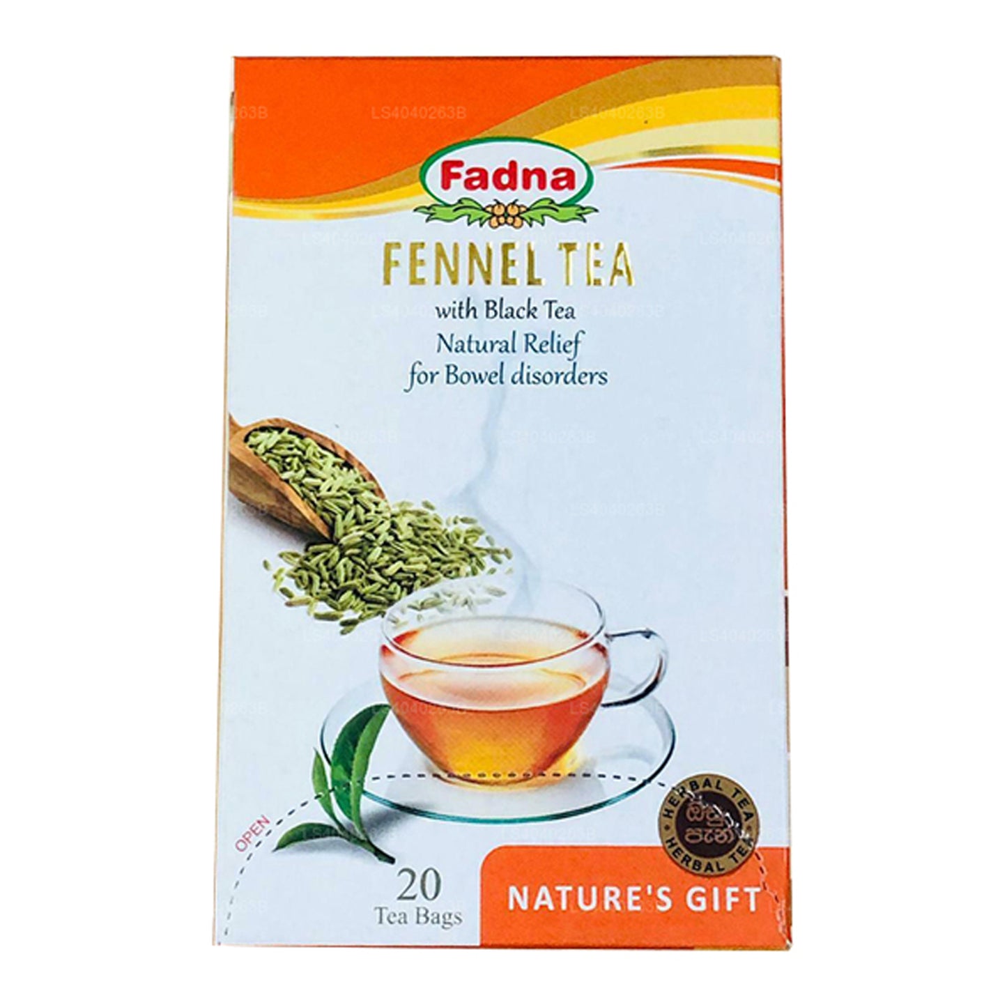 Fadna fänkål te (40g) 20 tepåsar
