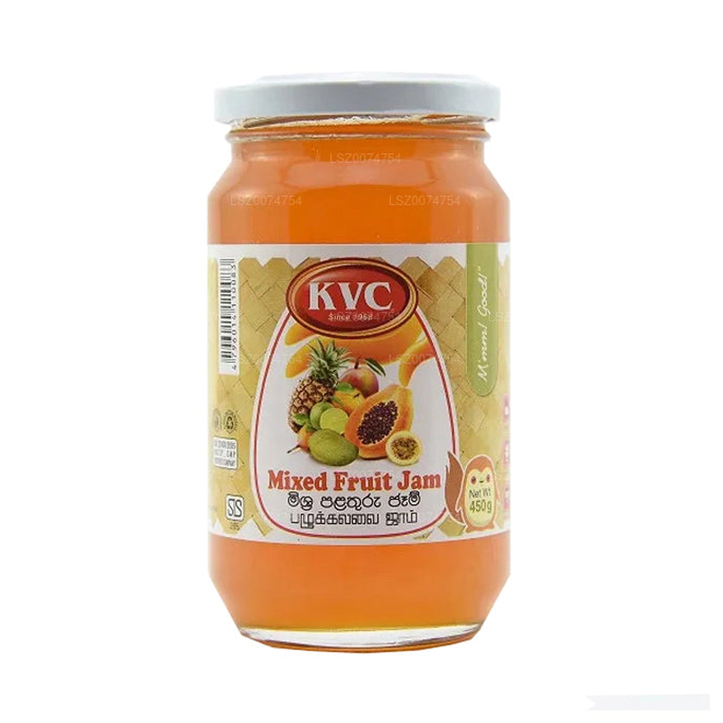 KVC blandad frukt sylt (450 g)