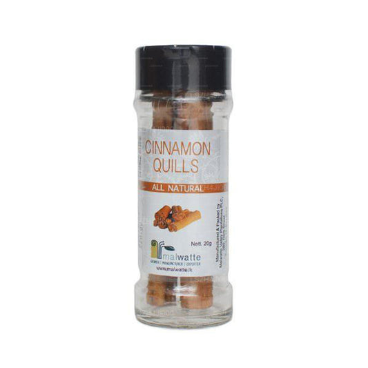 Malwatte Spices Cinnamon Quills Bottle (20g)